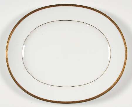 Golden Myth 13" Oval Serving Platter