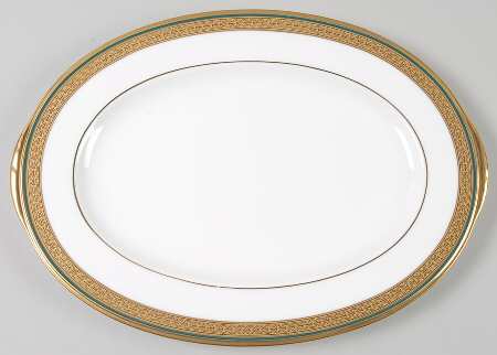Golden Mastery 12" Oval Serving Platter
