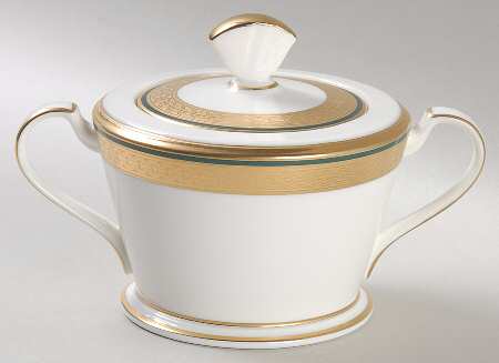 Golden Mastery Sugar Bowl & Lid