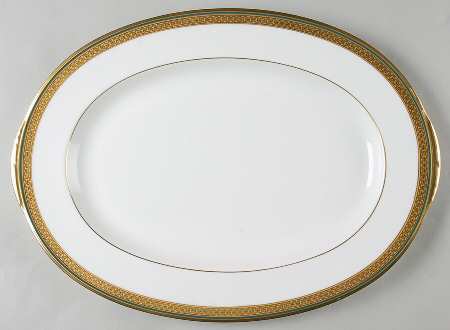 Golden Mastery 16" Oval Serving Platter