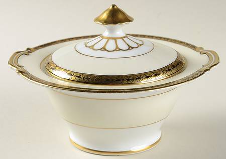 Goldnoir Sugar Bowl & Lid