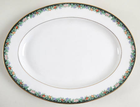 Golden Orchard 11" Oval Serving Platter