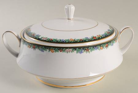 Golden Orchard Round Covered Vegetable
