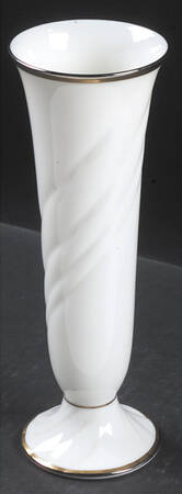 Gold and Platinum 8" Vase