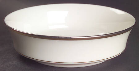 Gold and Platinum Coupe Soup Bowl