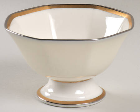 Gold and Platinum Individual Bowl