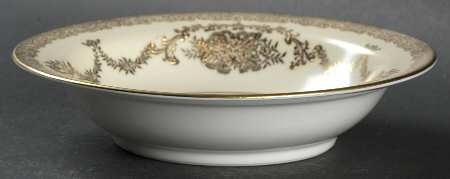 Gold Queen Rim Fruit/Dessert (Sauce) Bowl