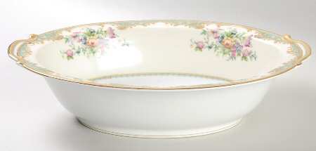 Gordona 10" Oval Vegetable Bowl