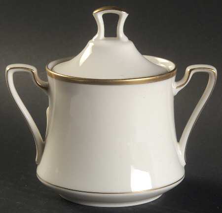Golden Serenade Sugar Bowl & Lid