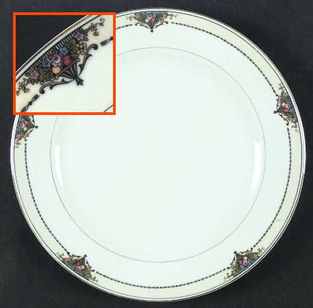 Gotham (Gold) Dinner Plate