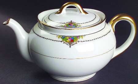 Gotham (Gold) Teapot & Lid