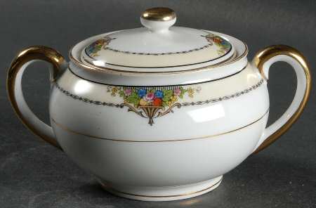 Gotham (Gold) Mini Sugar Bowl & Lid