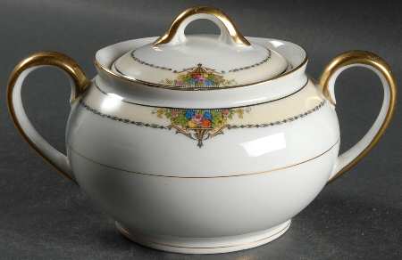 Gotham (Gold) Sugar Bowl & Lid