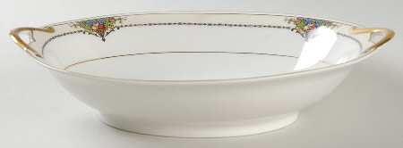 Gotham (Gold) 9" Oval Vegetable Bowl