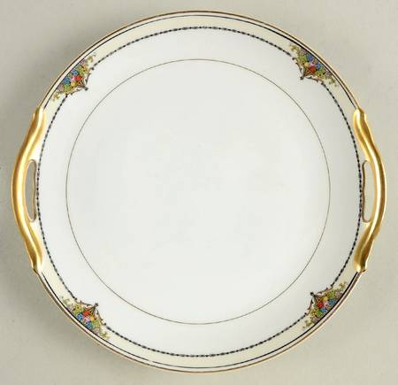 Gotham (Gold) Handled Cake Plate