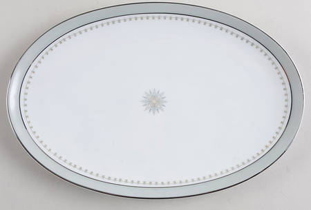 Gotham (Platinum) 12" Oval Serving Platter