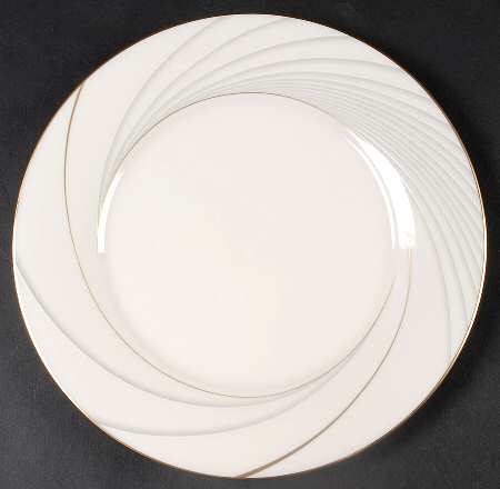 Golden Tide Salad Plate