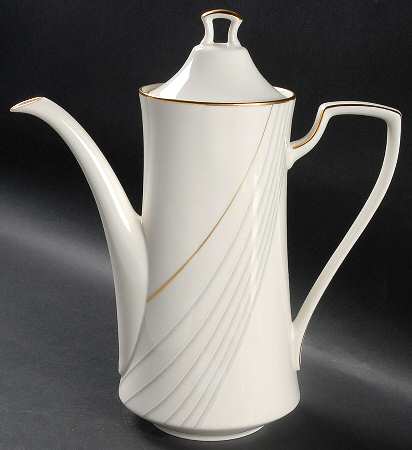 Golden Tide Coffee Pot & Lid