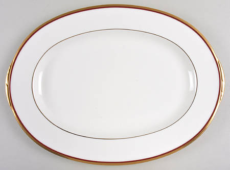Golden Tribute 16" Oval Serving Platter
