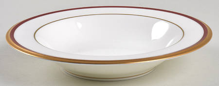 Golden Tribute Rim Fruit/Dessert (Sauce) Bowl