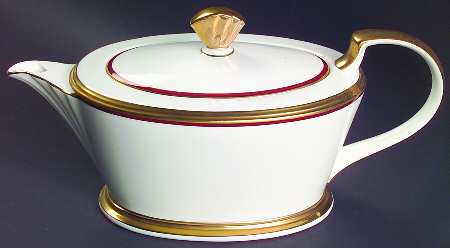 Golden Tribute Teapot & Lid