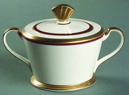Golden Tribute Sugar Bowl & Lid
