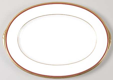 Golden Tribute 12" Oval Serving Platter