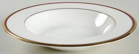 Golden Tribute Rim Soup Bowl