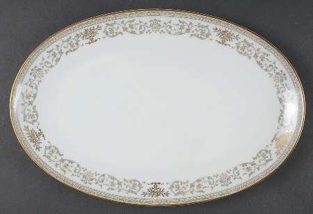 Gracelyn 12" Oval Serving Platter