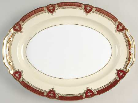 Graceland 16" Oval Serving Platter