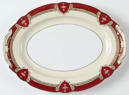 Graceland 11" Oval Serving Platter