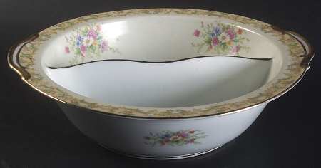 Gramatan 10" Round Divided Vegetable Bowl
