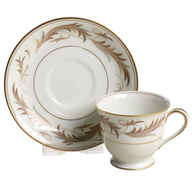 Granville Footed Demitasse Cup & Saucer Set