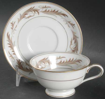 Granville Footed Cup & Saucer Set