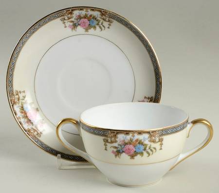 Grasmere Flat Bouillon Cup & Saucer