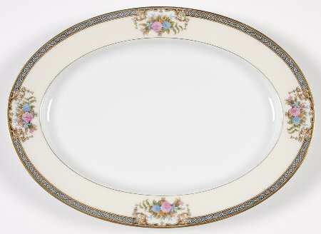 Grasmere 10" Oval Serving Platter