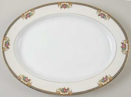 Grasmere 16" Oval Serving Platter