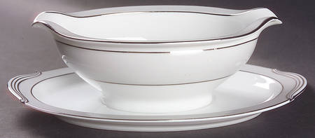 Grayburn Gravy Boat with Attached Underplate