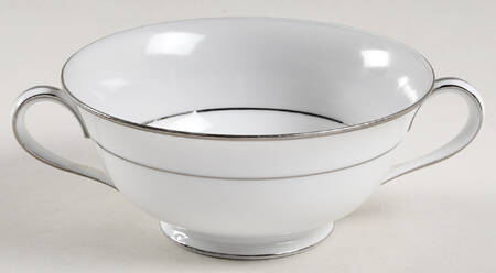 Grayburn Footed Cream Soup Bowl