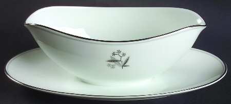 Graycliff Gravy Boat with Attached Underplate
