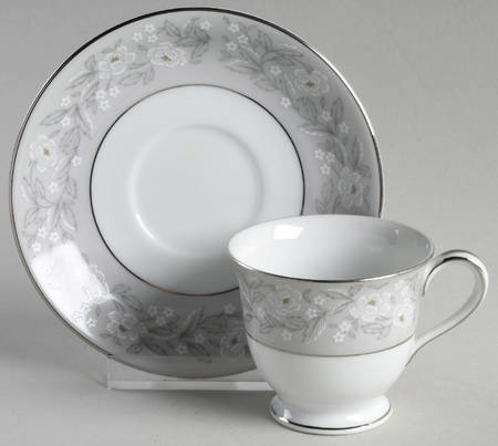 Graycrest Footed Demitasse Cup & Saucer Set