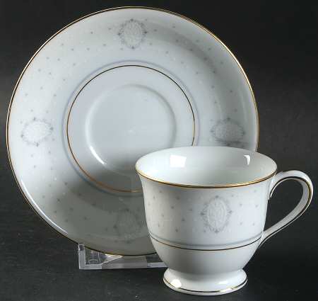 Graymont Footed Demitasse Cup & Saucer Set