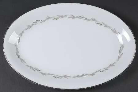 Graywood 14" Oval Serving Platter