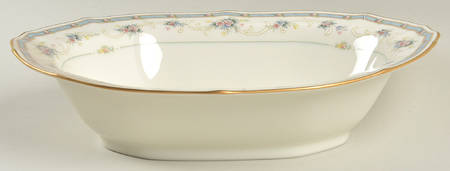 Greelay 10" Oval Vegetable Bowl
