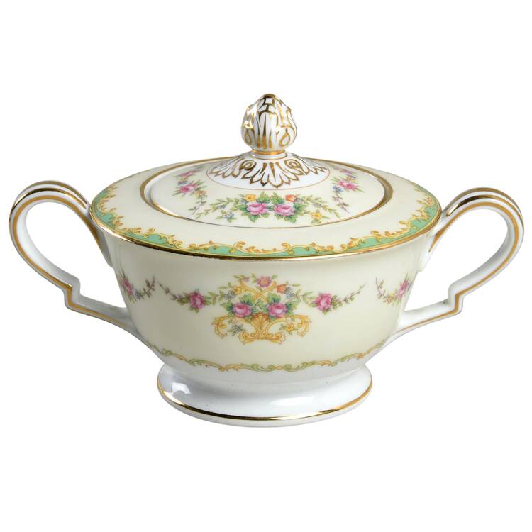 Greenbrier Sugar Bowl & Lid