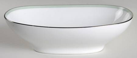 Greentone 9" Oval Vegetable Bowl