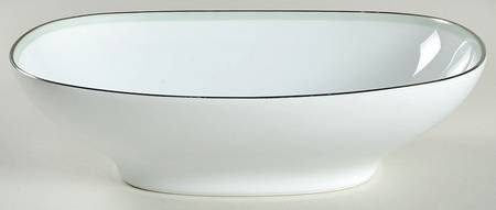 Greentone 10" Oval Vegetable Bowl
