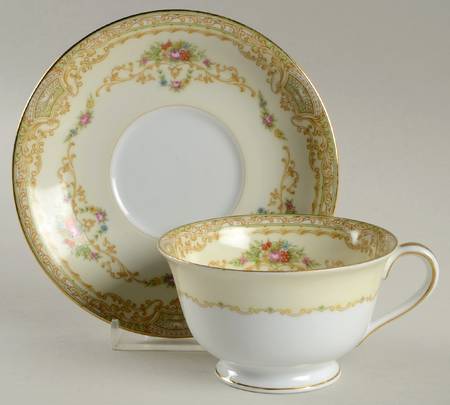 Grenadier Footed Cup & Saucer Set