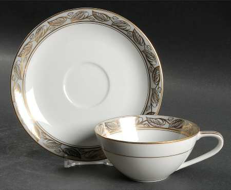 Greta Flat Cup & Saucer Set