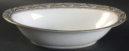 Greta 10" Oval Vegetable Bowl
